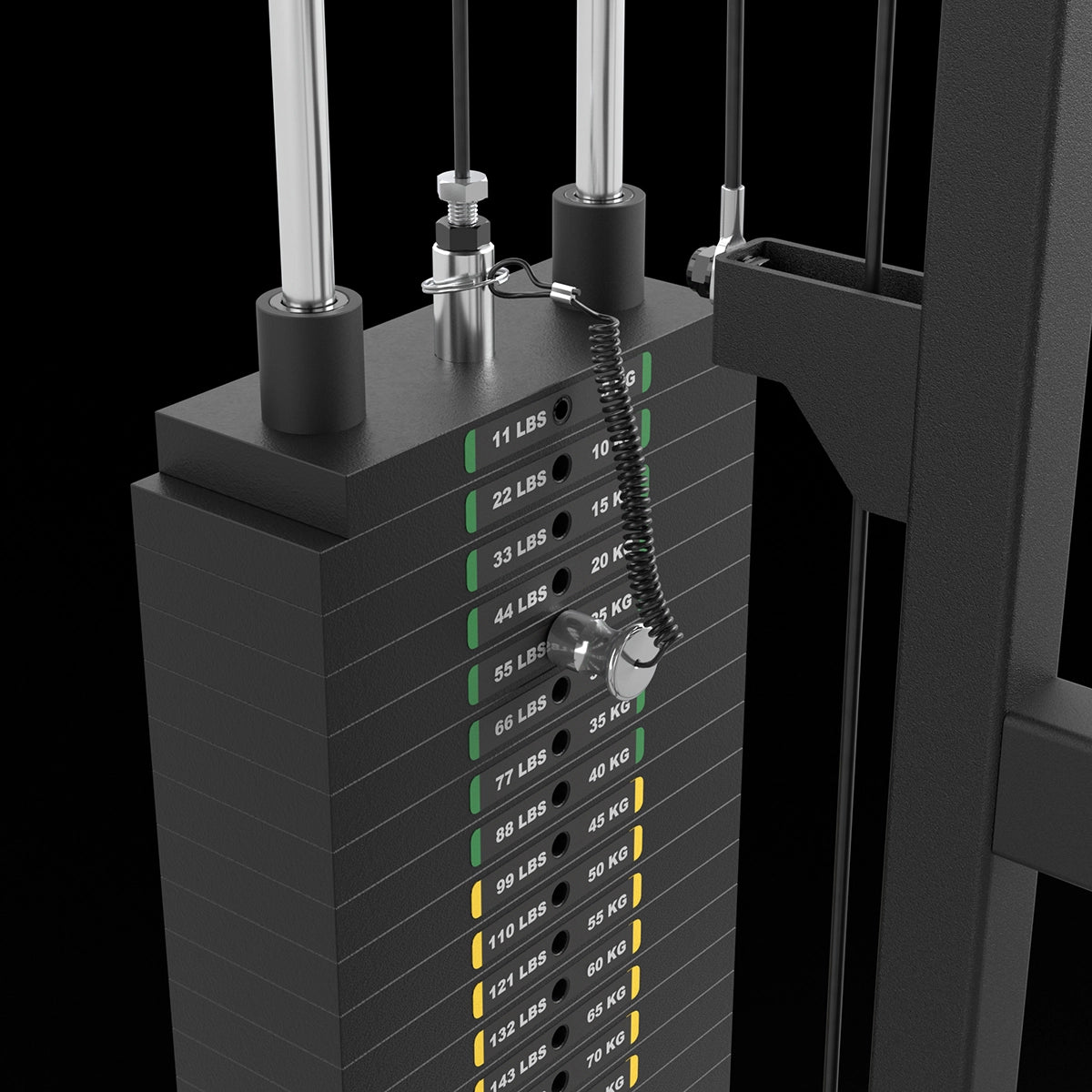 ATX® HRX-510 Rack-Komplettset Steckgewichtsblock