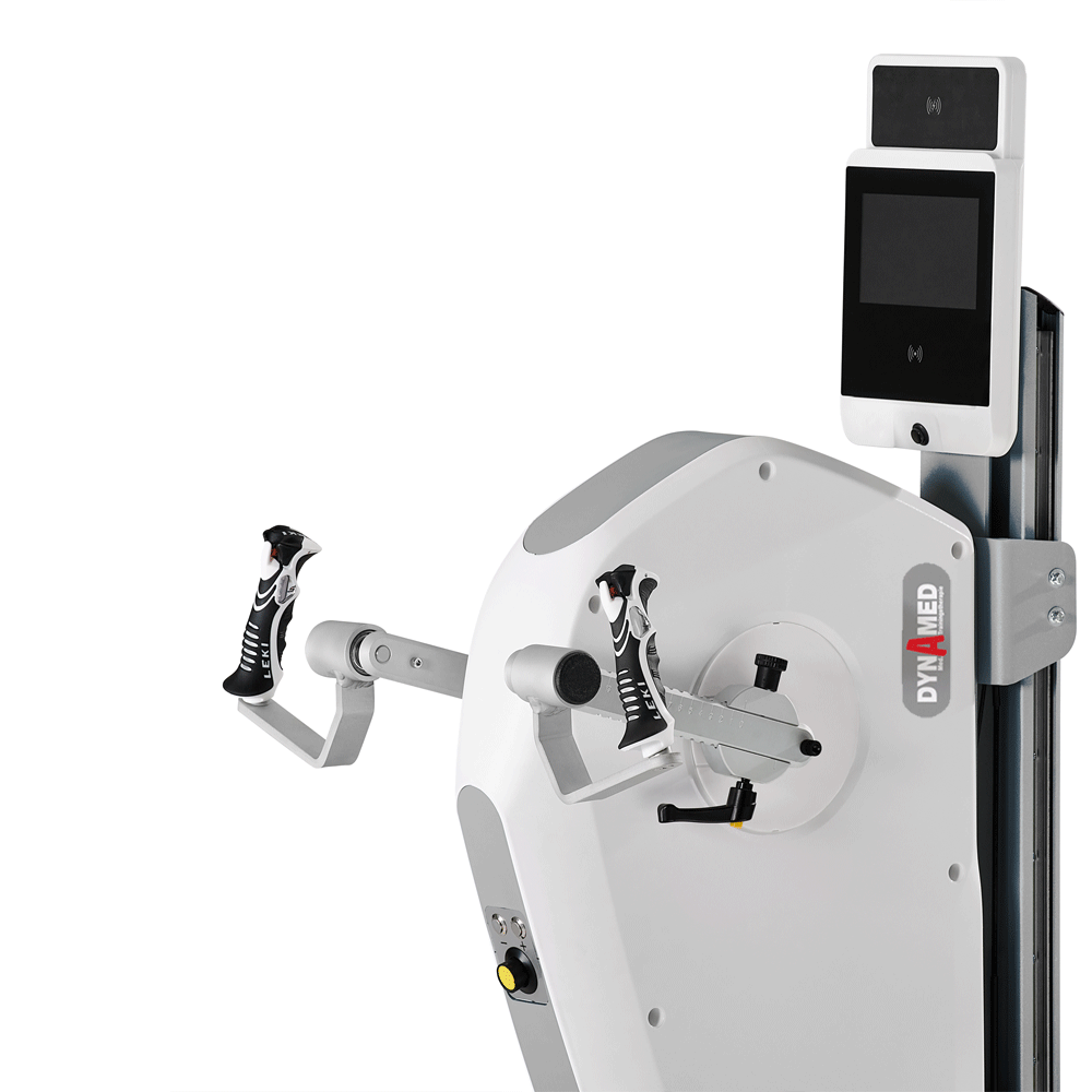 Oberkörperergometer für vorwärts- und rückwärtsbewegung