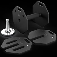 ATX® Verstellbare Kurzhanteln - Octa Dumbbells - 2 x 65 kg Einzelteile