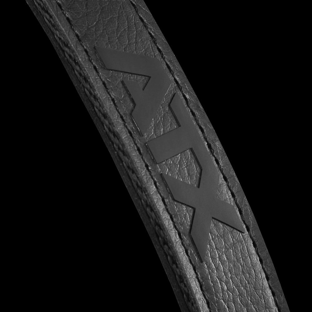 ATX® Alu-Handle Einhandgriffe - Paar Kunstlederappliakationen