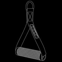 ATX® Einhandgriff mit Kugellagerung - Paar Isoansicht