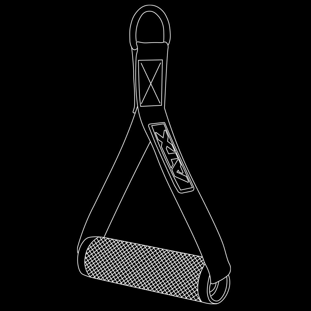 ATX® Einhandgriff mit Kugellagerung - Paar Isoansicht