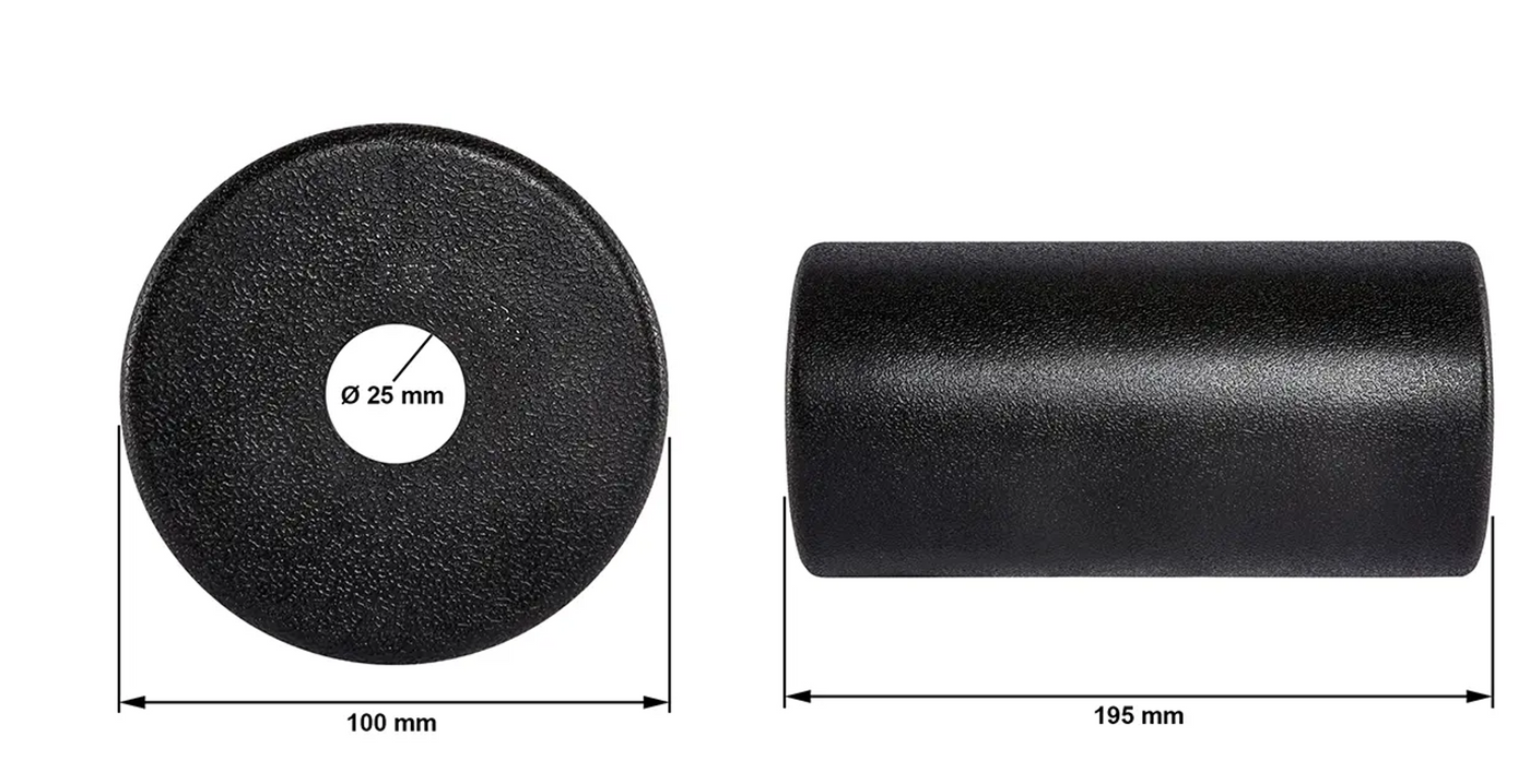 Geräte - Polsterrolle Ø 100 mm x 200 mm PU