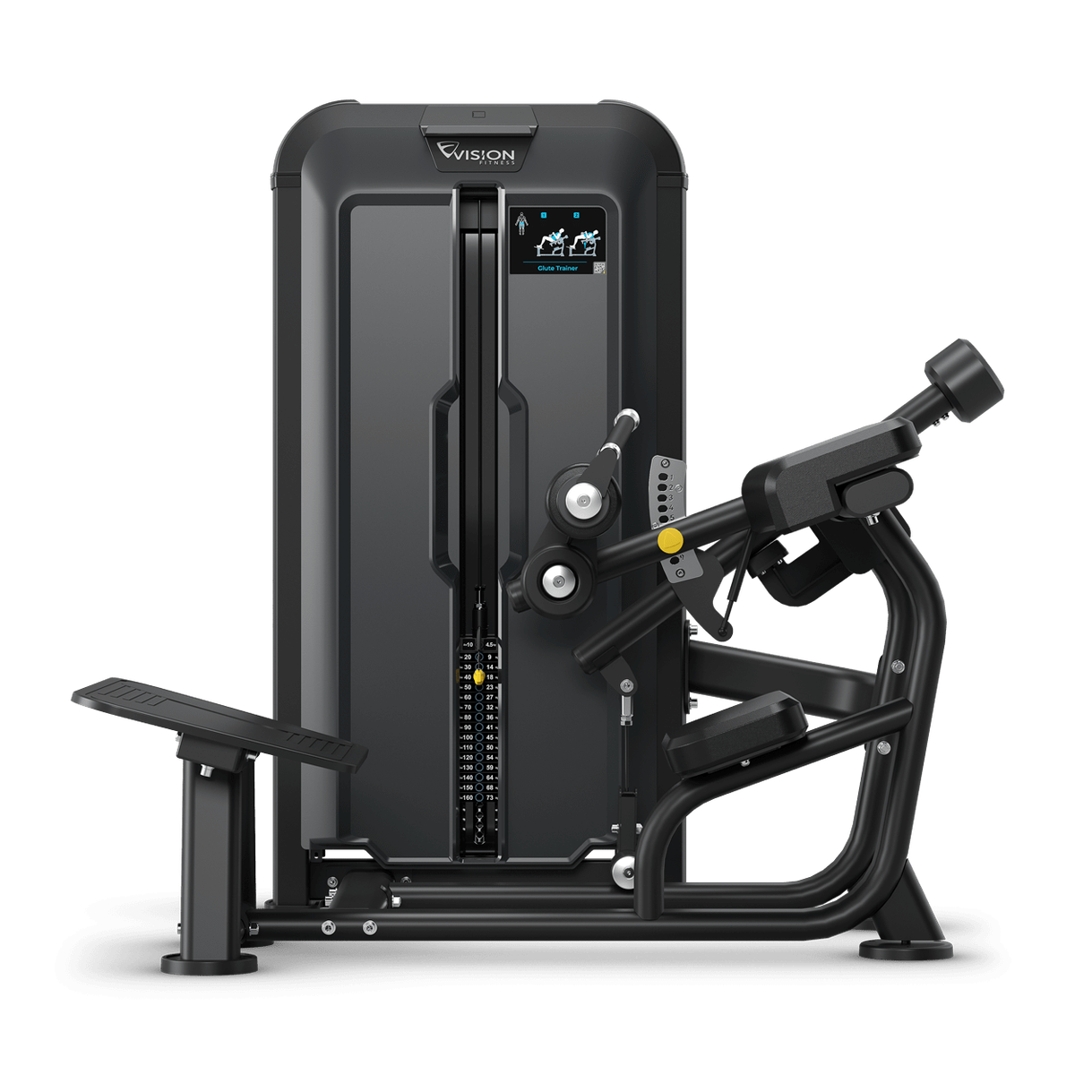 Hip Thrust Maschine - Vision Fitness Keystone von der Seite