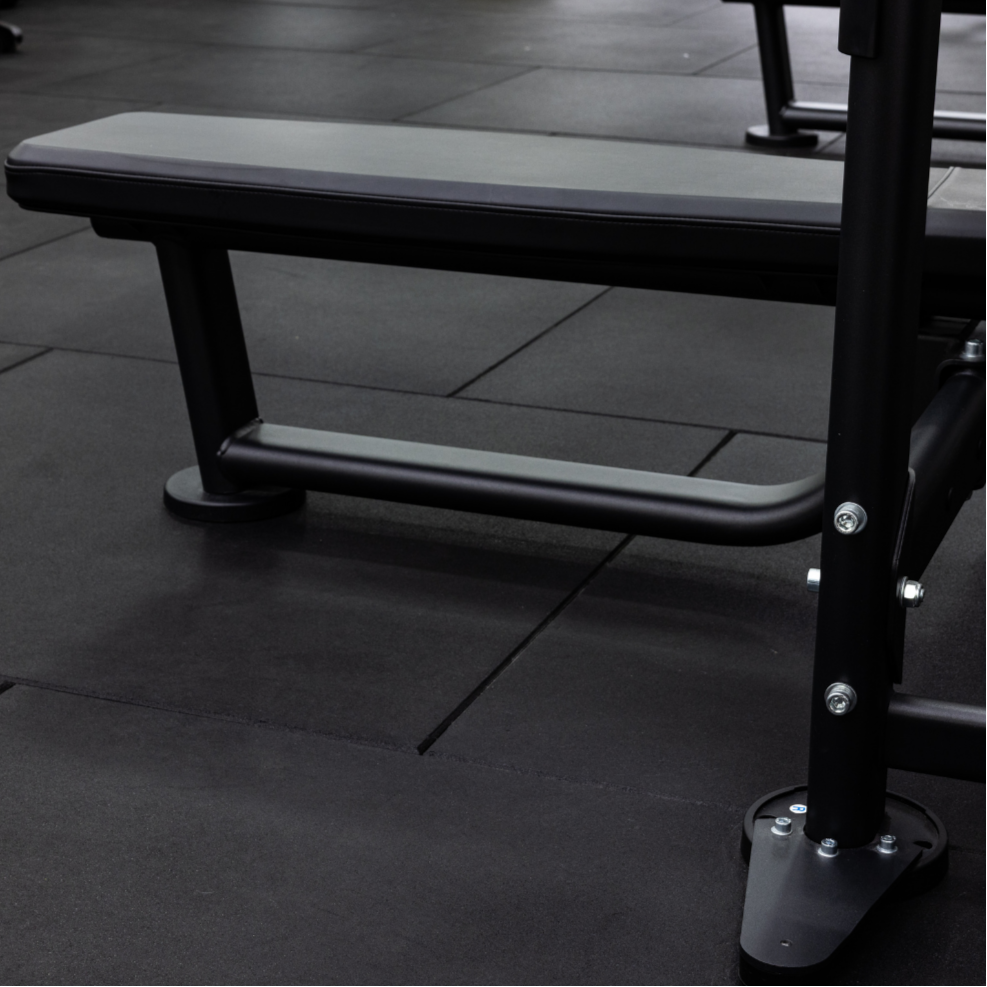 Gummiboden Fitnessstudio