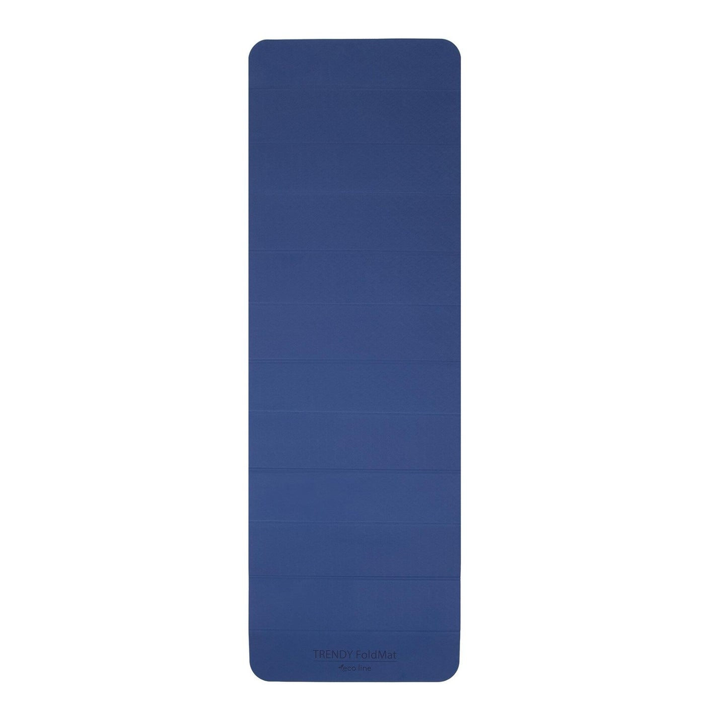 Gymnastikmatte faltbar 180 x 60 x 0,6 cm mit Tragegurt blau