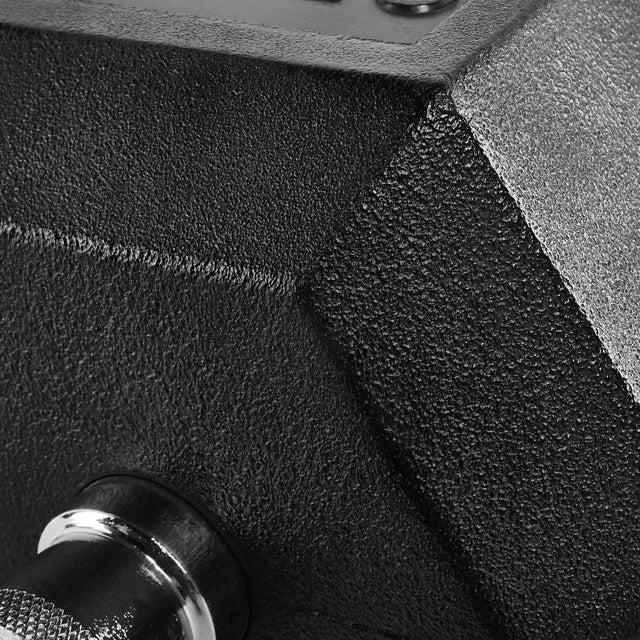 Hex Hantelsatz Gummi - 1 bis 25 kg Gummi Detail