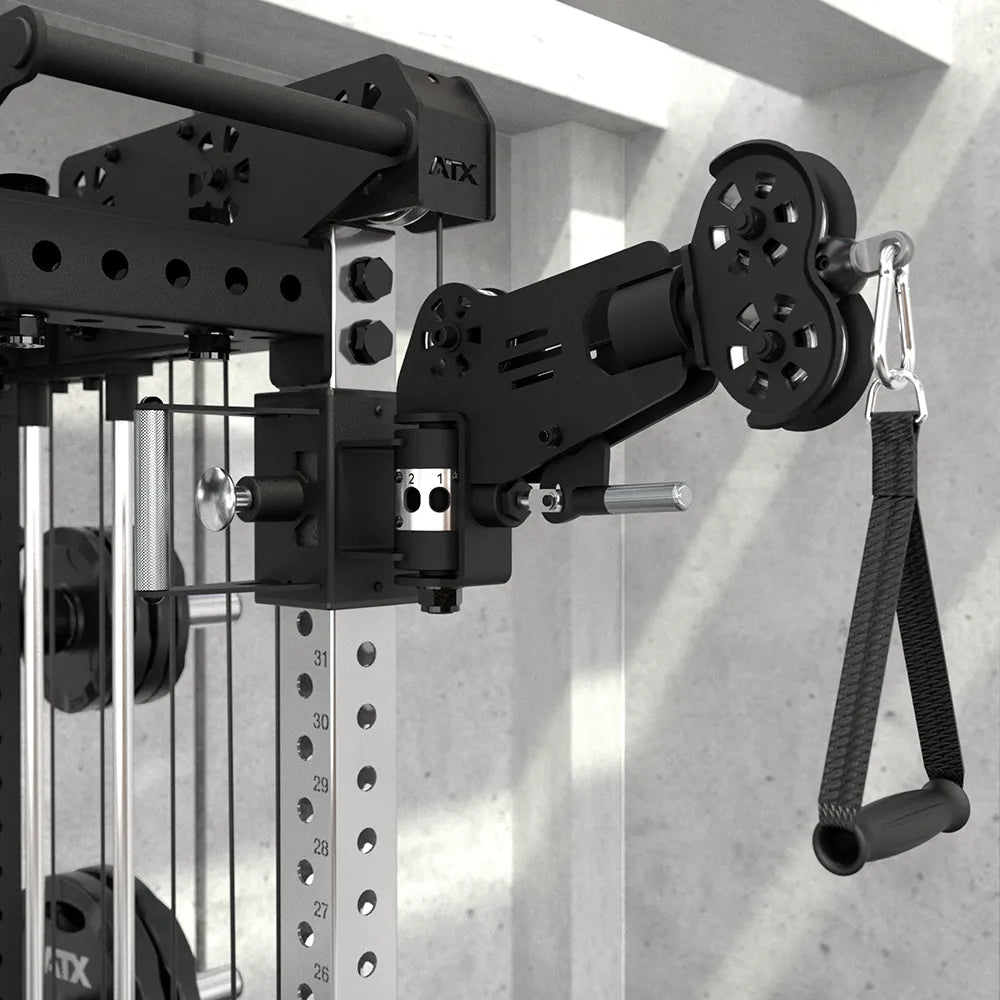 ATX® XT-ARMS/Rollen-Schwenkarme  sind in der Höhe wie auch in der Breite verstellbar