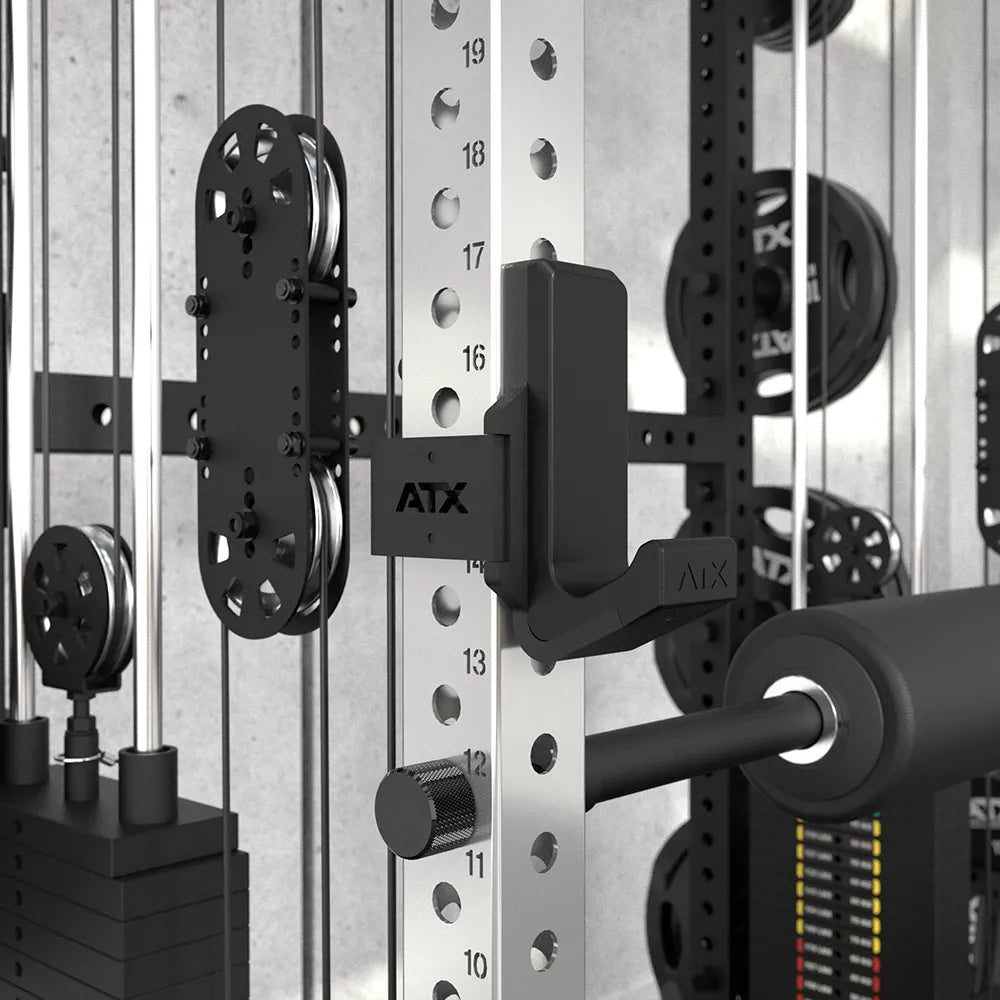 Massive J-Hooks mit Inlay-Schutz-Protektoren