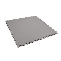 Kampfsportmatte 100 x 100 x 2 cm schwarz - grau