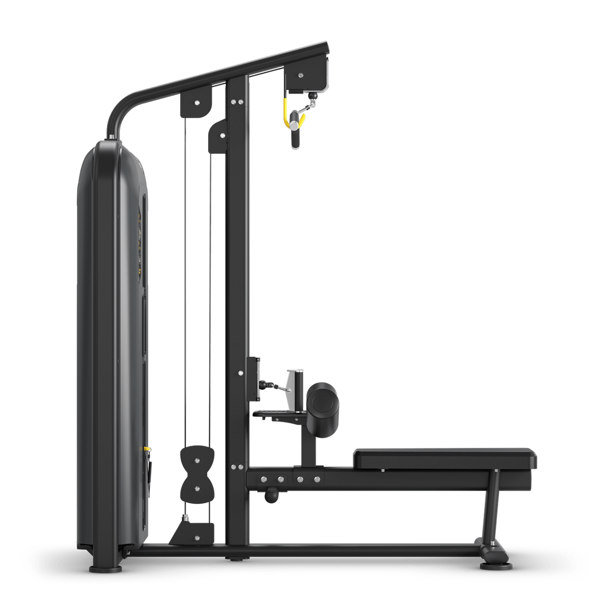 Lat Pull Down Stack Weight - Seitenansicht