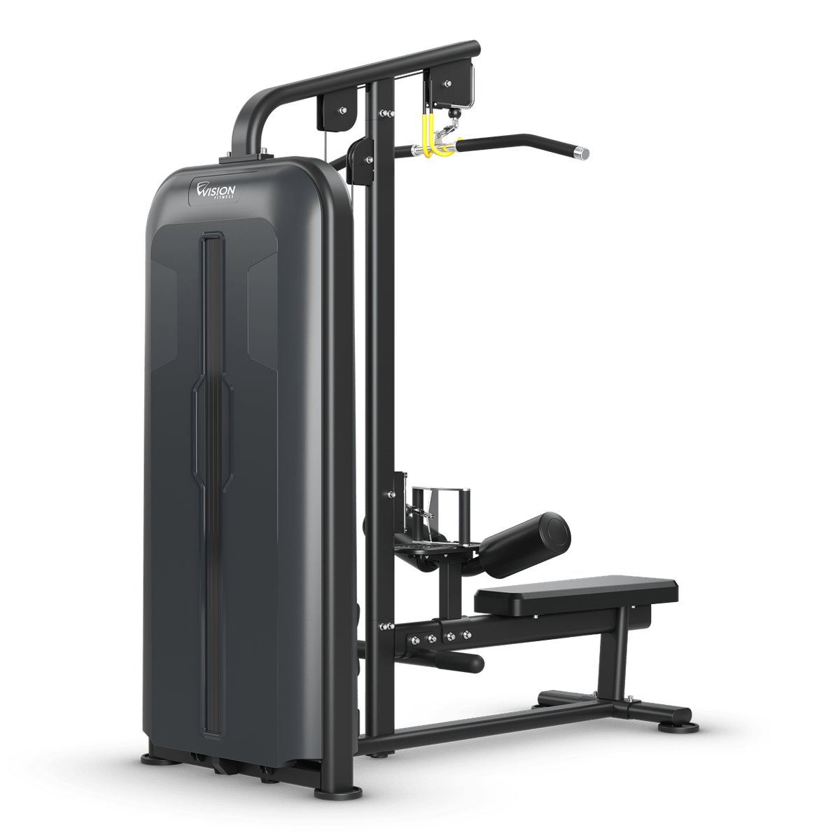 Lat Pull Down Stack Weight von vorne 