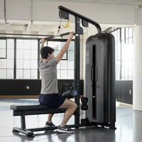 Lat Pull Down Stack Weight - lat pull 