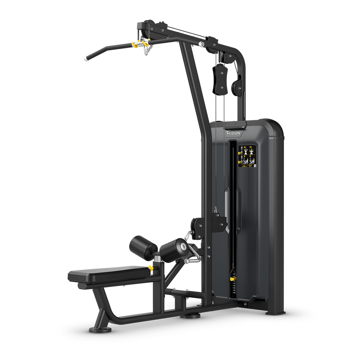 Latzug- und Rudermaschine -  Vision Fitness Keystone