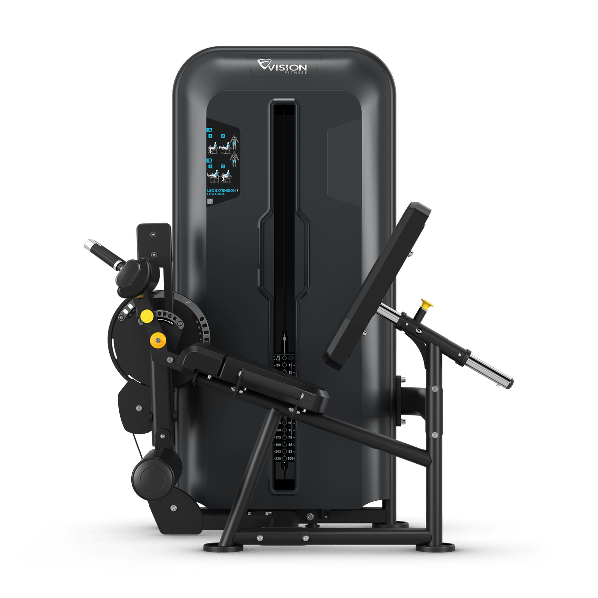 Leg Extension / Curl Machine Seitenansicht