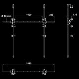 ATX® Multipresse-Option HRX 510 Maße