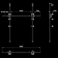 ATX® Multipresse-Option HRX 510 Maße
