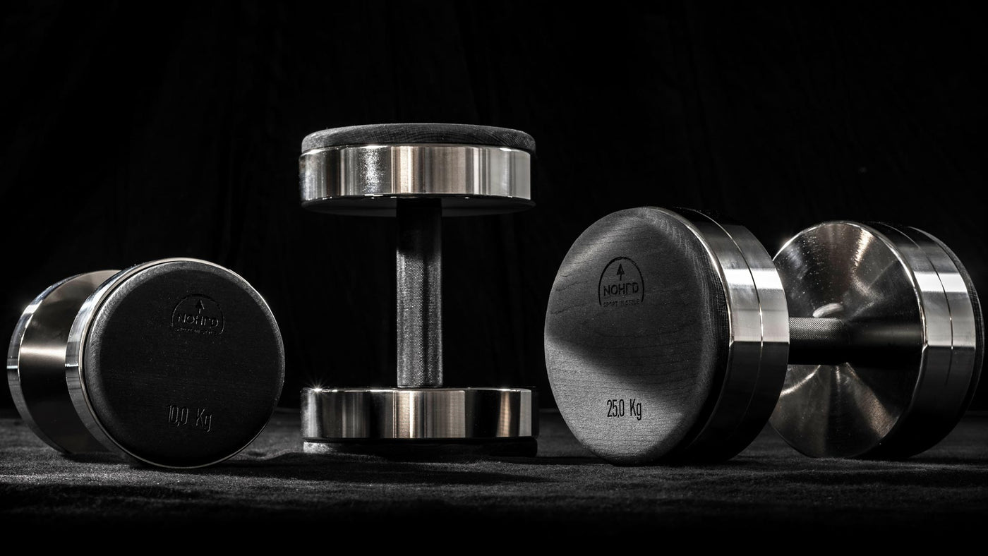NOHrD Dumbbells - Dumbbell set - 5 to 25 kg
