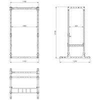 ATX® Power Rack PRX-520 Maße