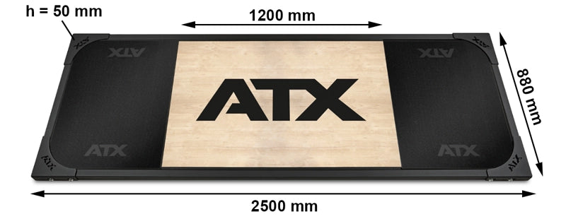 ATX® Deadlift - Platform - Solid Rubber