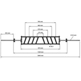 Produktdetails ATX® Diagonal Multi Grip Bar 30 mm x 200 cm