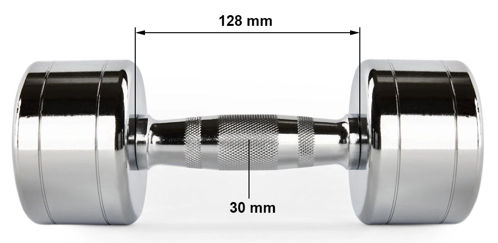 Chrom-Hantelsatz 1 bis 10 kg