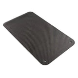 Profi Gymnastikmatte 180 x 65 x 0,8 cm ausgerollt schwarz