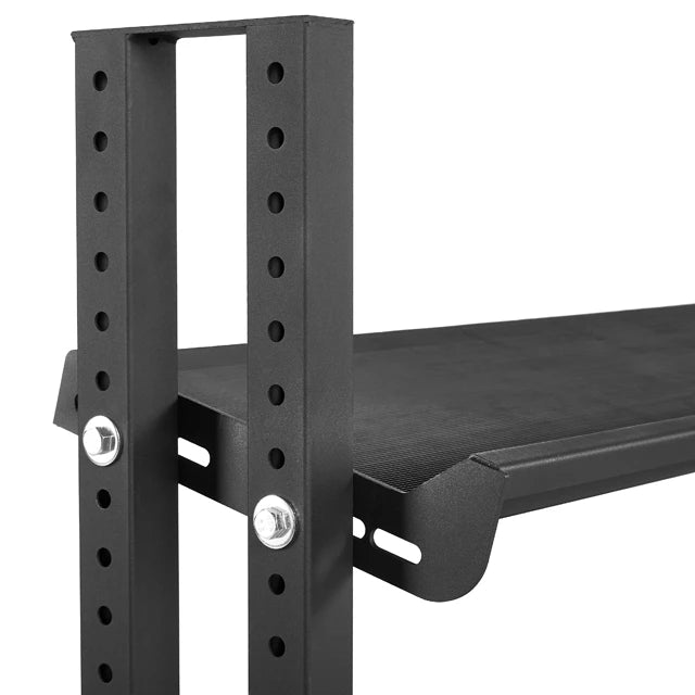 Hantelablage - Kettlebell & Hex-Hantel Rack - 150 cm ATX® Lochraster ermöglicht individuelle Höhenverstellung