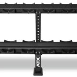 ATX® Kurzhantelablage mit Halbschalen - modular erweiterbar schwere Kurzhantelablage in Top-Optik