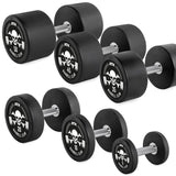 PRO-Style Rubber Dumbbells 2.5 kg Incline - 2.5 to 60 kg