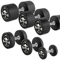 PRO-Style Rubber Dumbbells 2.5 kg Incline - 2.5 to 60 kg