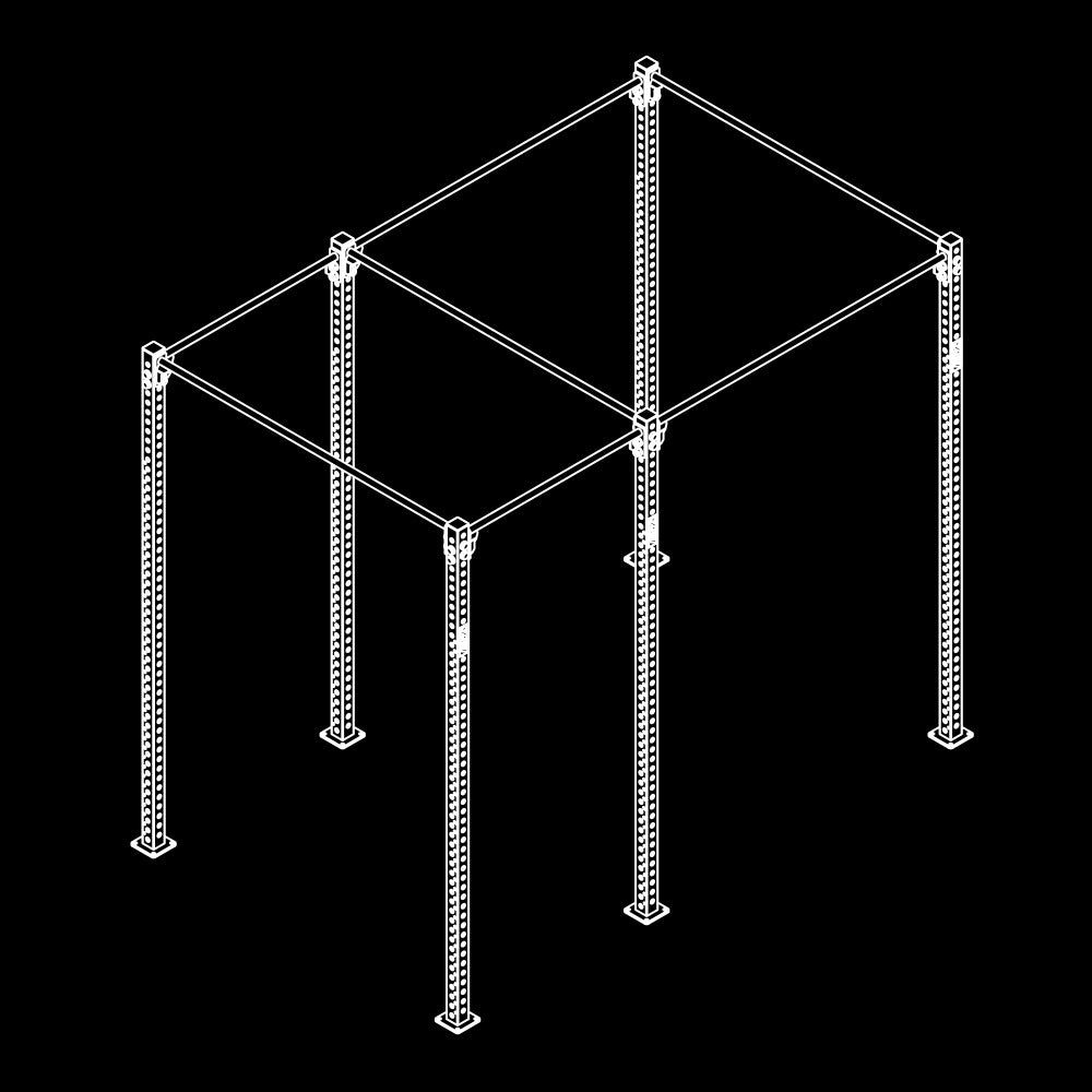 ATX® Functional Rig 700 - Basic 2 Isoansicht