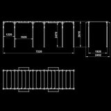 ATX® Functional Rig 700 - Ladder 5 Maße