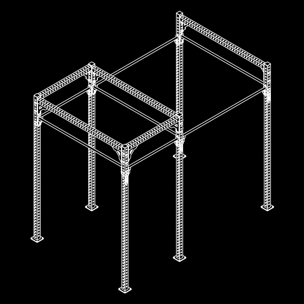 ATX® Functional Rig 700 - Sector 2 Isoansicht