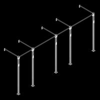 ATX® Functional WALL RIG 700 - BASIC 4 Isoansicht