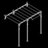 ATX® Functional WALL RIG 700 - Ladder 2 Isoansicht