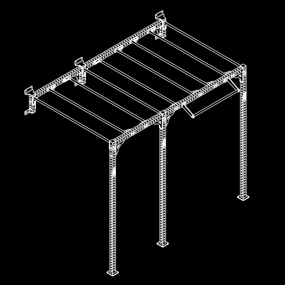 ATX® Functional WALL RIG 700 - Ladder 2 Isoansicht
