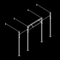ATX® Functional WALL RIG 700 - SECTOR 3 Isoansicht