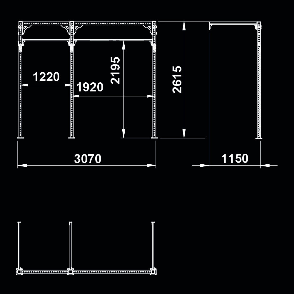 ATX® Functional WALL RIG 700 - Standard 2