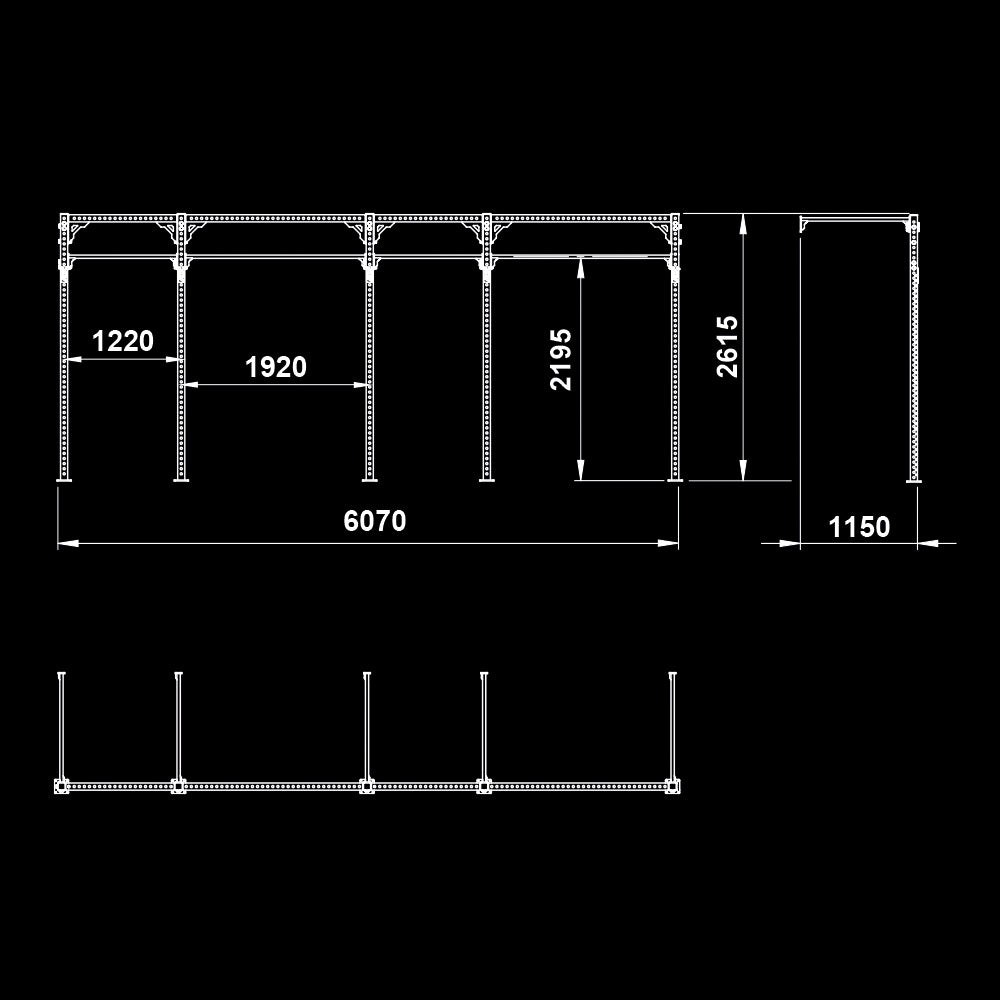Functional Area Rig ATX® Functional WALL RIG 700 - Standard 4 – motion sports
