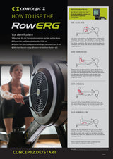 How to RowErg - Trainingsanleitung
