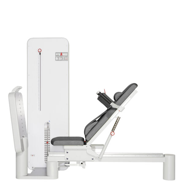 Beinpresse / Funktionsstemme weißaluminium