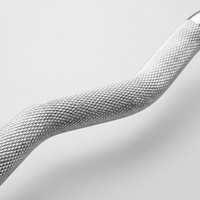 SZ Stange 50 mm X 120 cm - chrom Rändelung Knurling