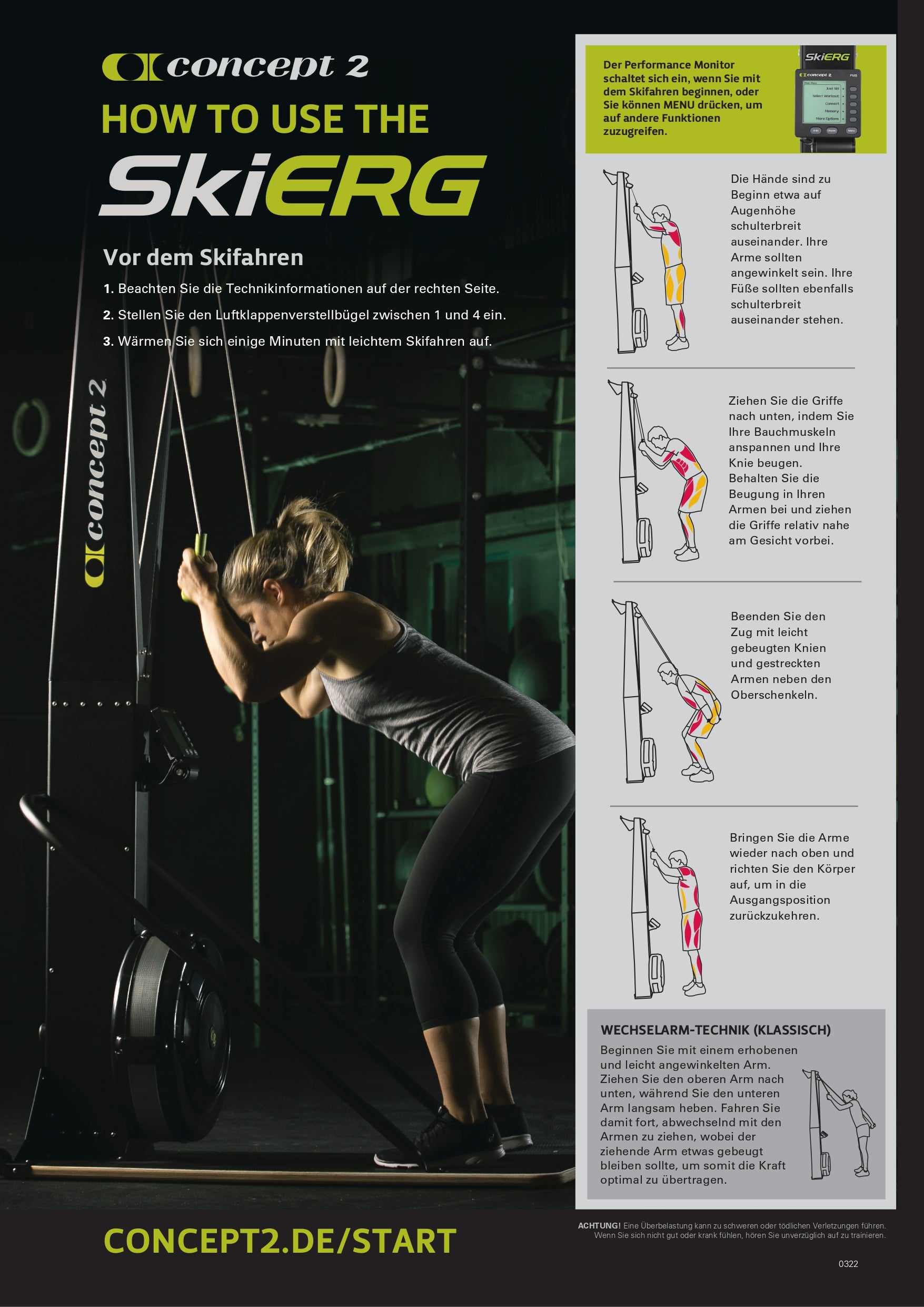 How To SkiErg - Trainingsanleitung