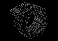 ATX® Kompressionsverschluss Pro mit Sicherung Isoansicht