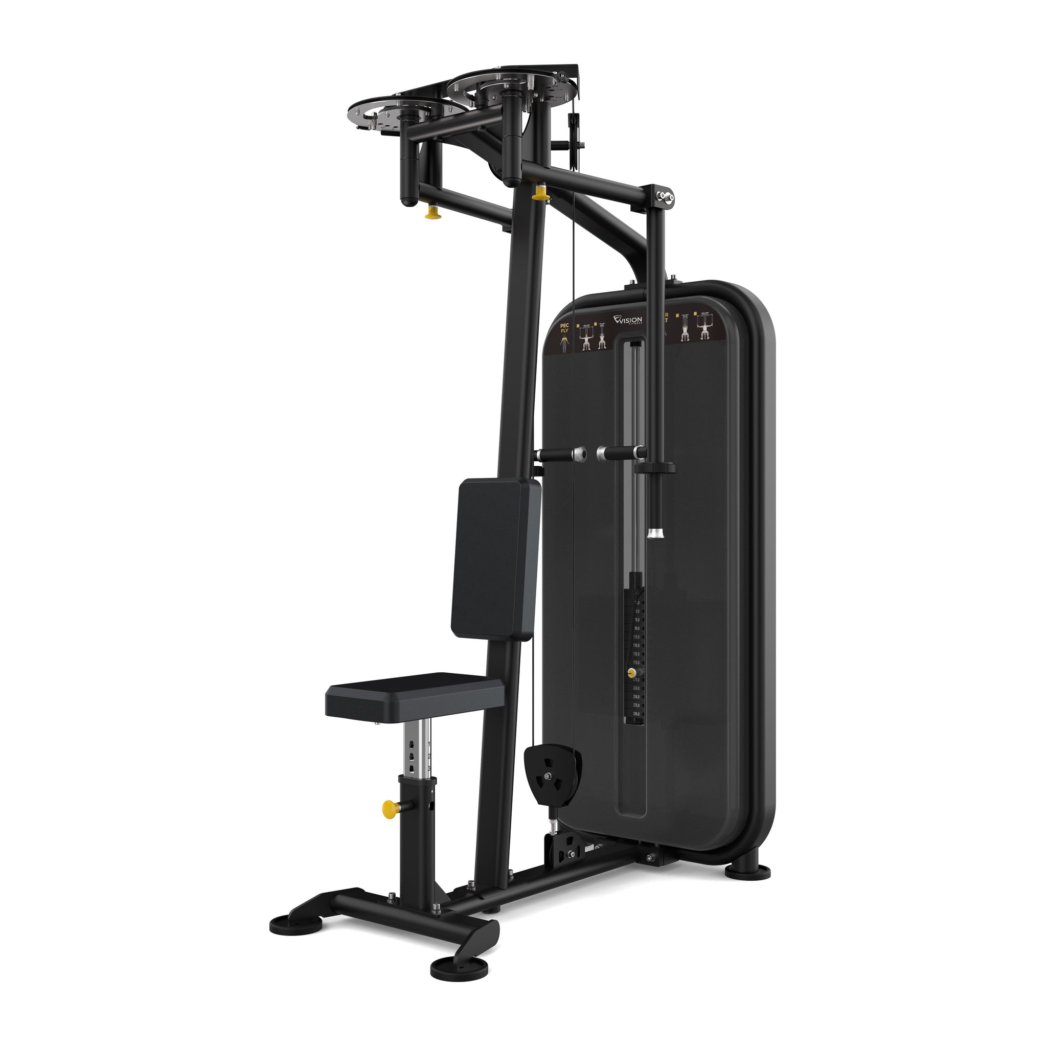 Butterfly / Reverse Stack Weight Machine - Vision Fitness