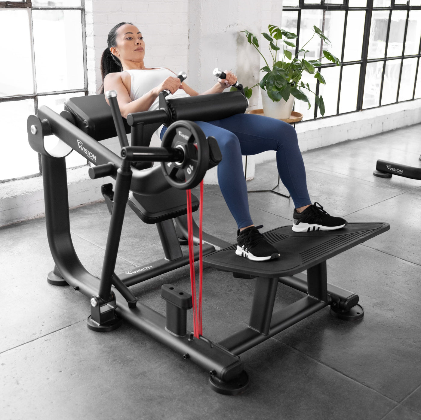 Hip Thruster Machine Plate Load - Vision Fitness