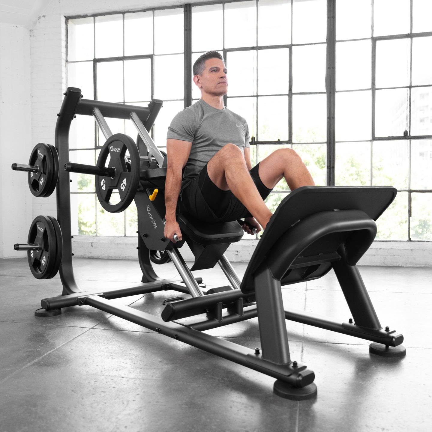 Hack Squat Plate Load - Vision Fitness - ideal für die Hackenschmidt Übung 