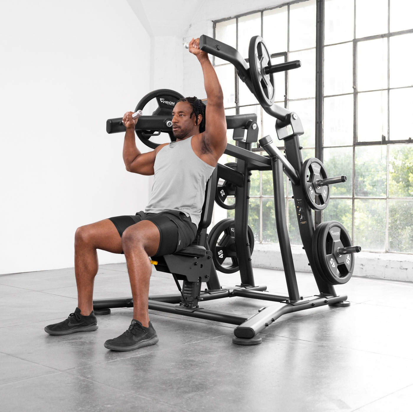 Shoulder Press Plate Load - Vision Fitness