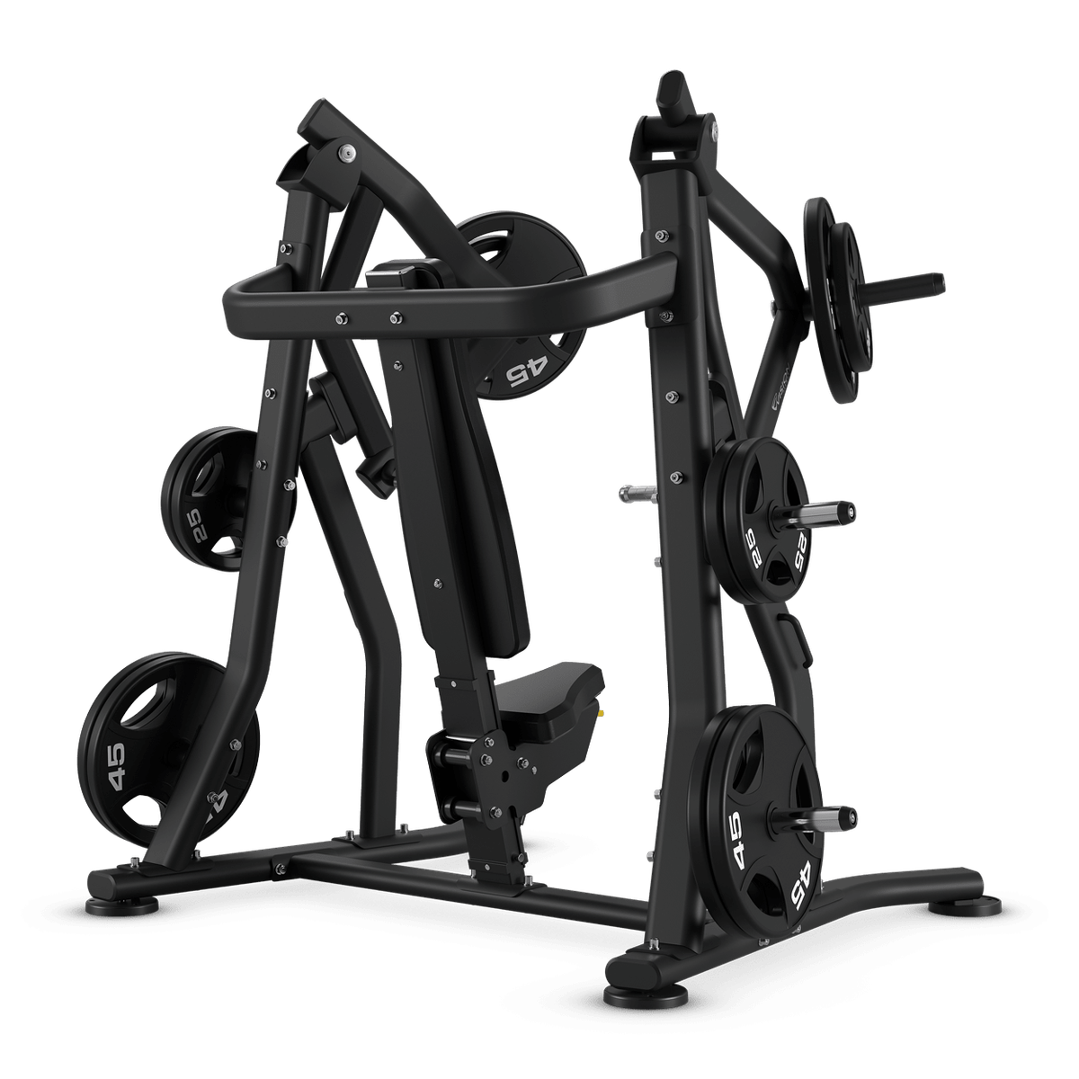 Vertikale Brustpresse – Vision Fitness Keystone von hinten